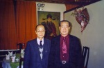 My father and Mr. Wang, Taiwan, 1996