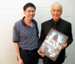 Meeting C-3PO (Anthony Daniels) because of writing my father's story!