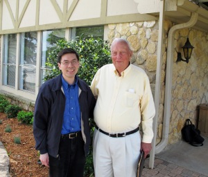Me and Dr. Plaxico, April, 2011