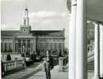 My Father in front of the Library, 1956
